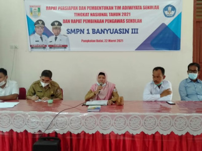 Rapat Persiapan Adiwiyata Nasional 2021
